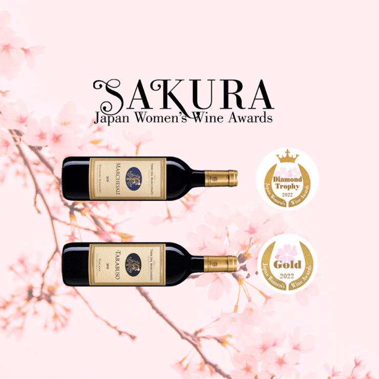 Sakura Wine Awards 2022, Marchesale 2019 e Tarabuso 2019 conquistano due trofei