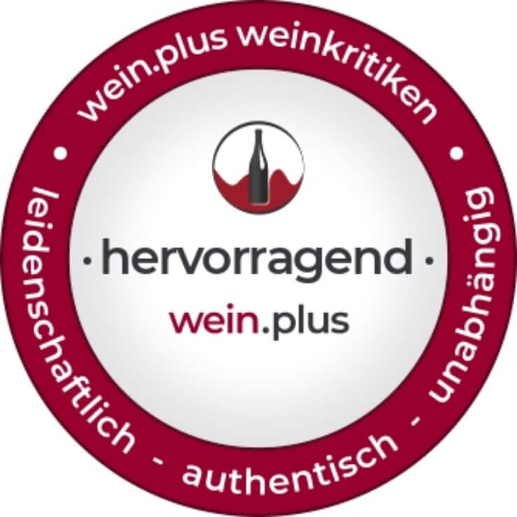 wein.plus zeichnet unseren Bolgheri DOC aus!