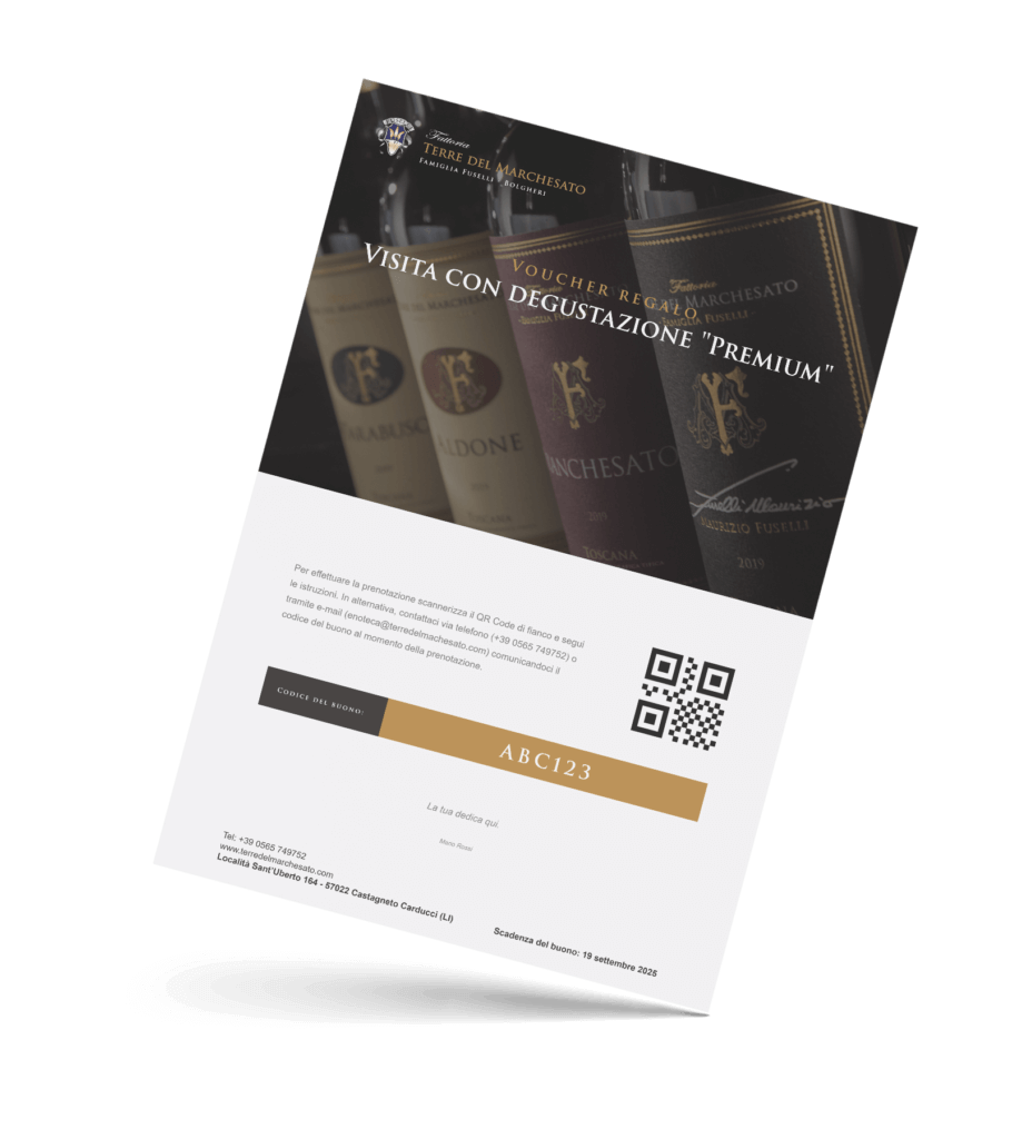 Visita con degustazione “Premium”